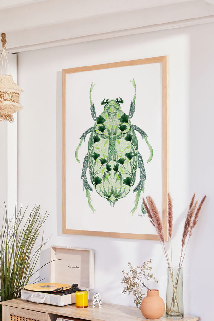 A Beetle's Symmetry - StohneIllustration