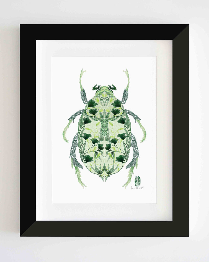 A Beetle's Symmetry - StohneIllustration