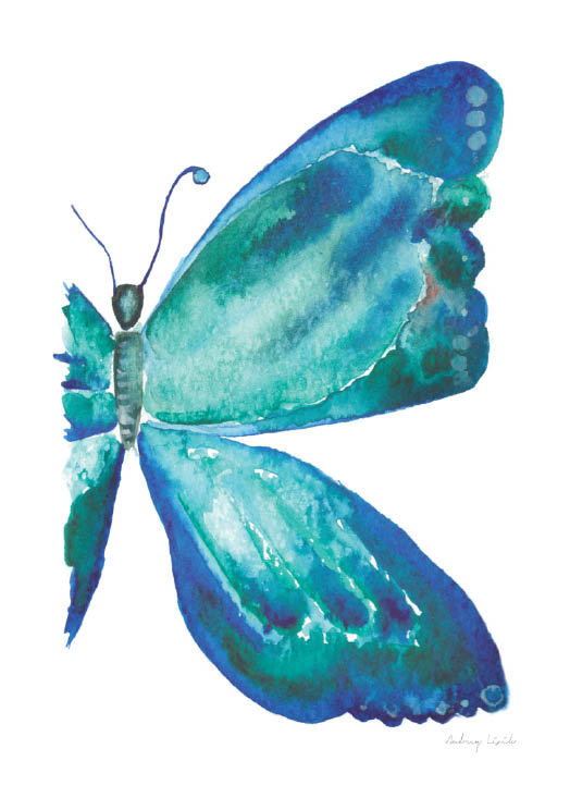 Blue Flutter - StohneIllustration