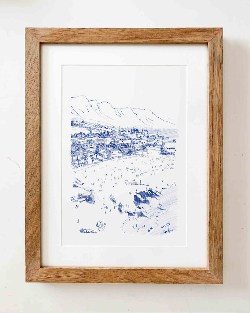Clifton 4th Beach, Cape Town, South Africa - StohneIllustration