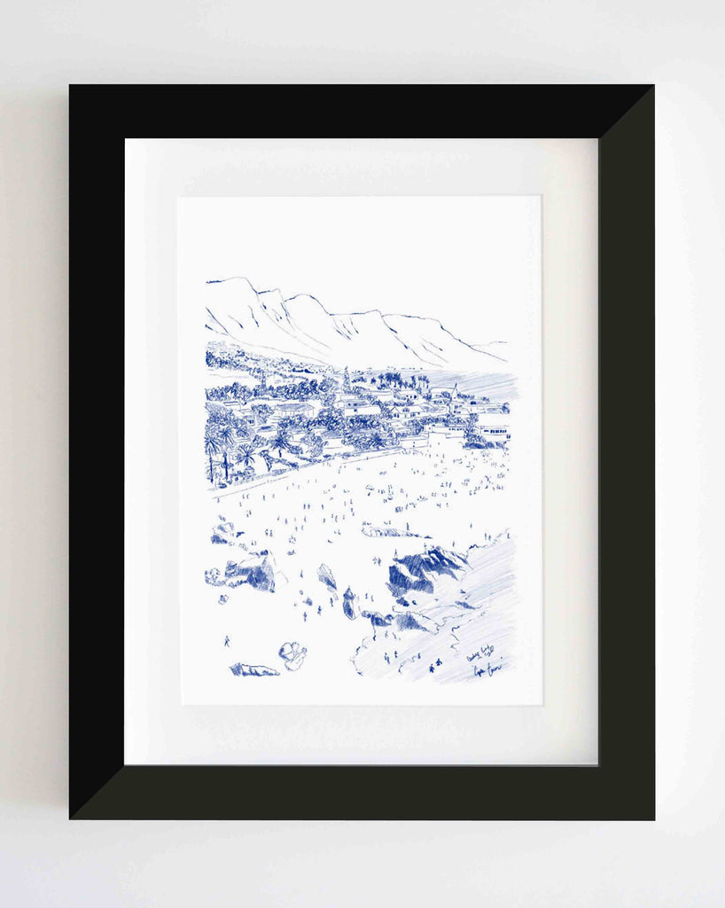 Clifton 4th Beach, Cape Town, South Africa - StohneIllustration
