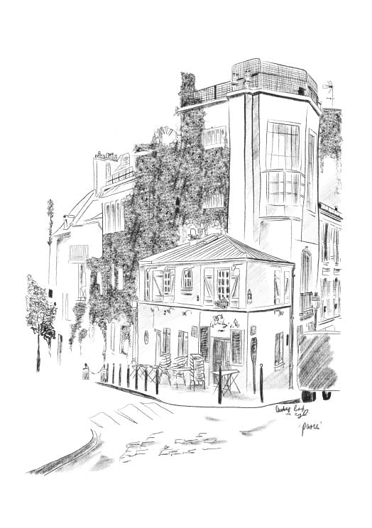 Montmartre, Paris - StohneIllustration