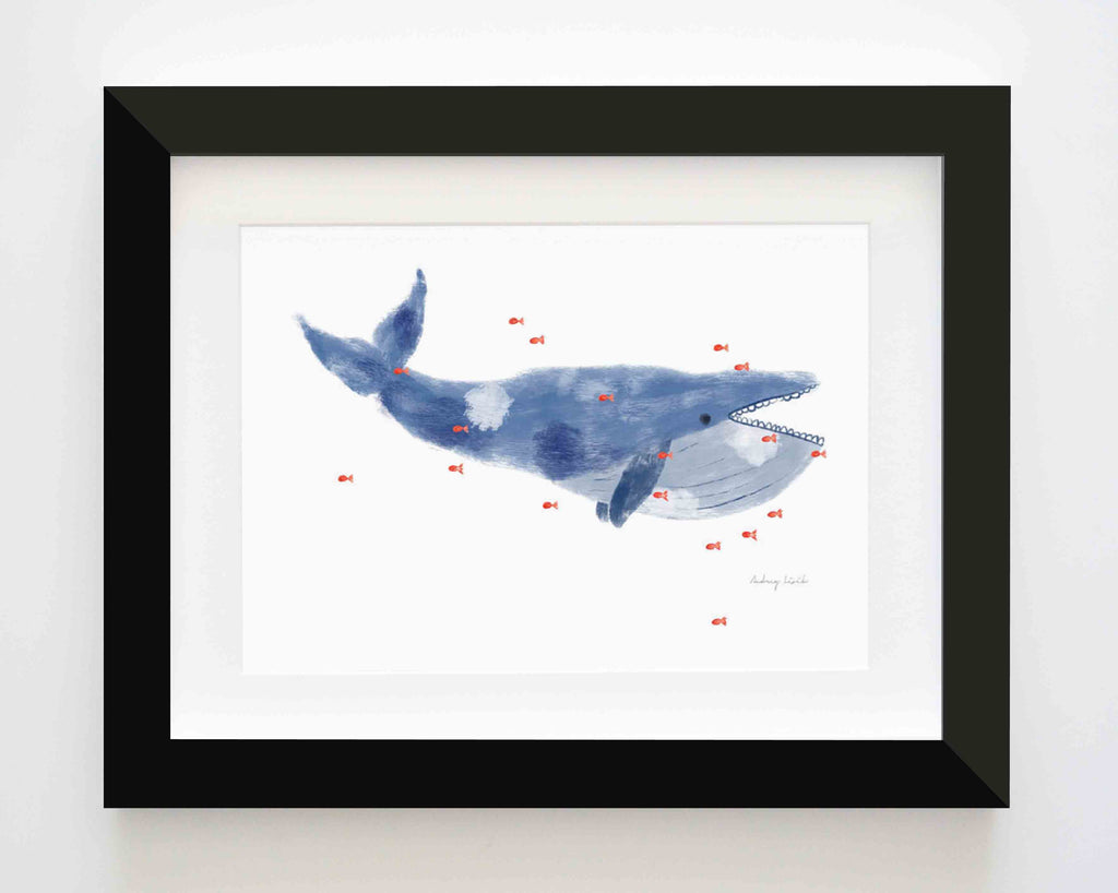 Sea Creatures Have Friends, The Whale - StohneIllustration
