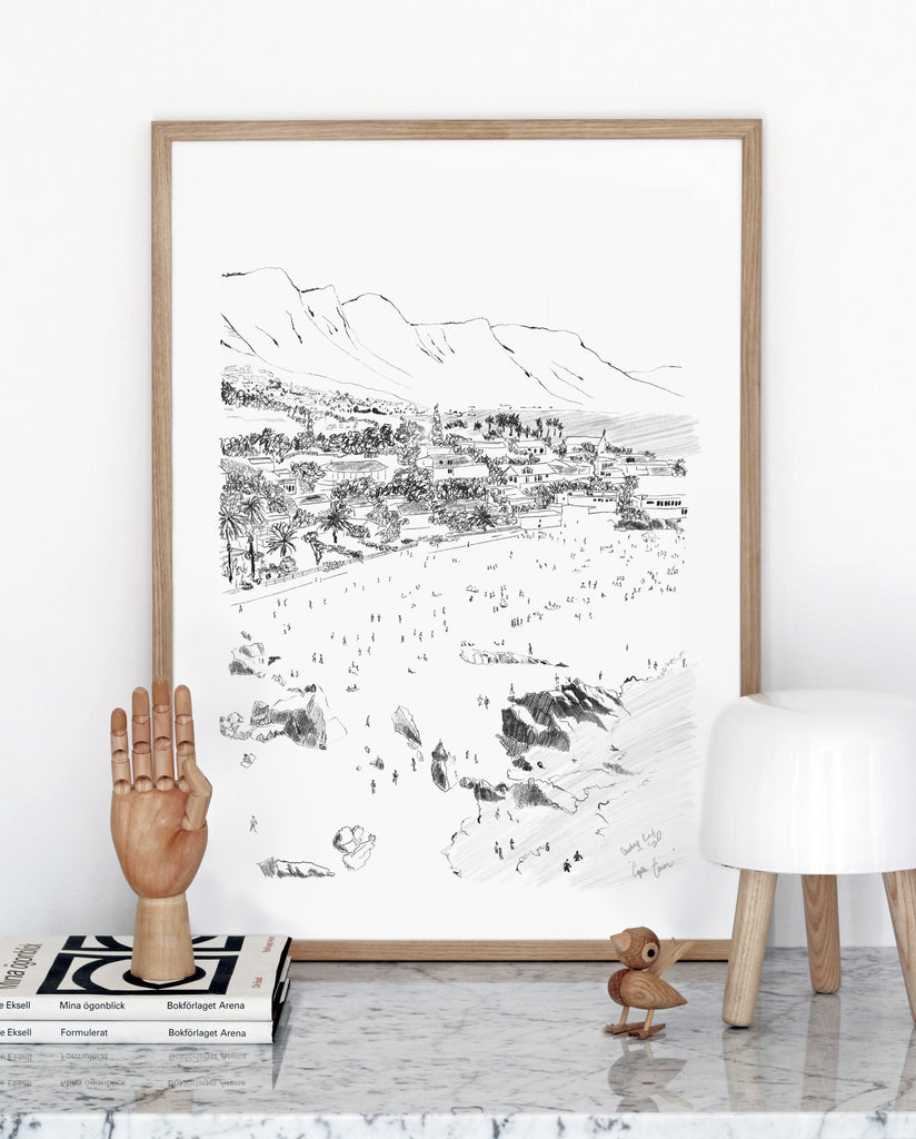 Clifton 4th Beach, Cape Town, South Africa - StohneIllustration