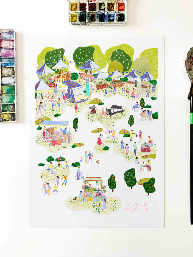 The Artists' Market - StohneIllustration